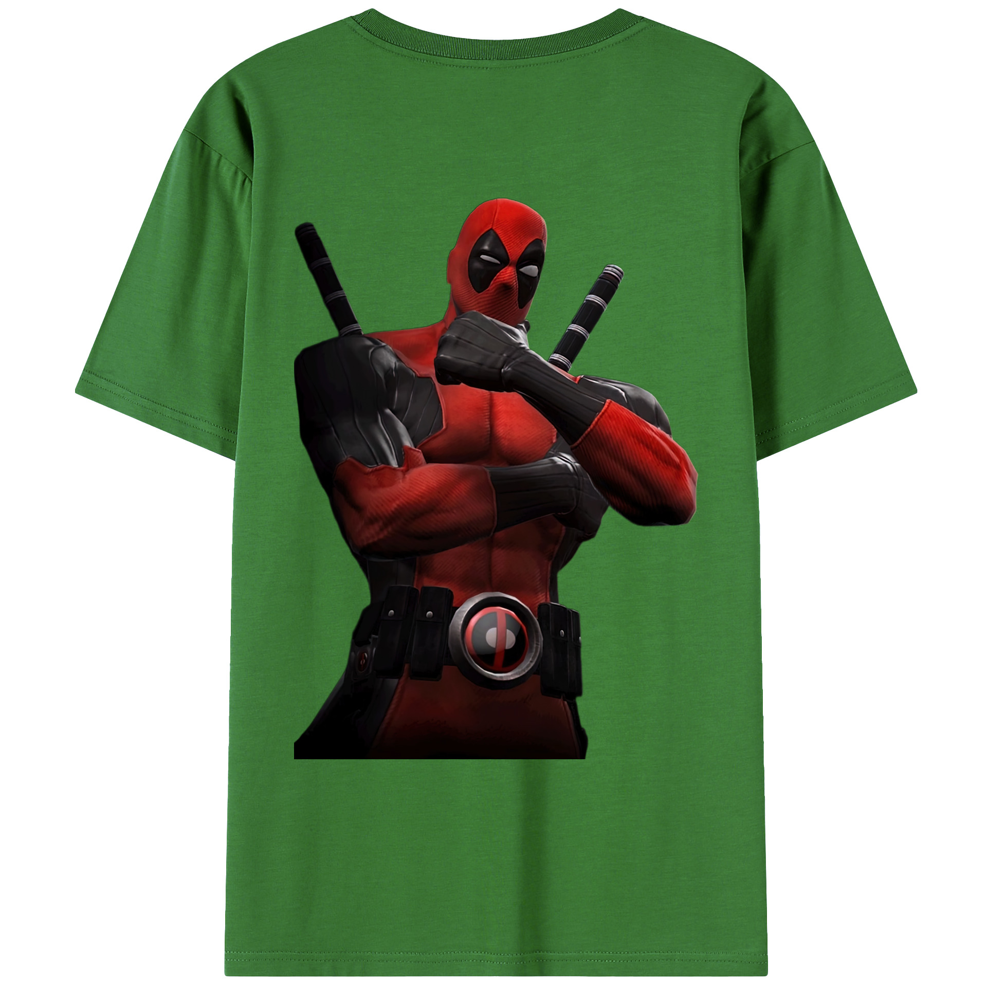 （画像用） Deadpool デッドプール レディース半袖Tシャツ(バックプリント)